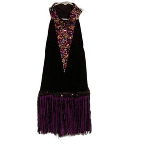 Sequin and Fringe Dance Costume